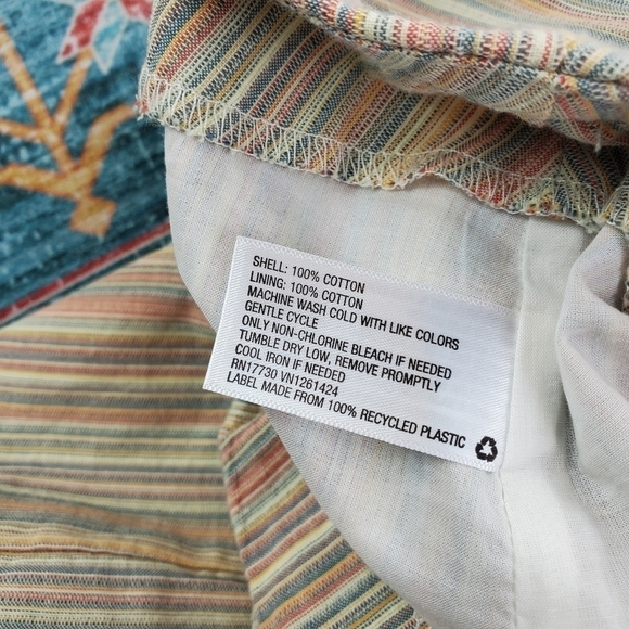 Wild Fable Multicolor Striped Skirt 10 - Picture 5 of 5